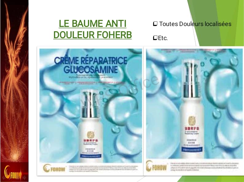 Le Baume Anti-Douleur Foherb (Crème Glucosamine)