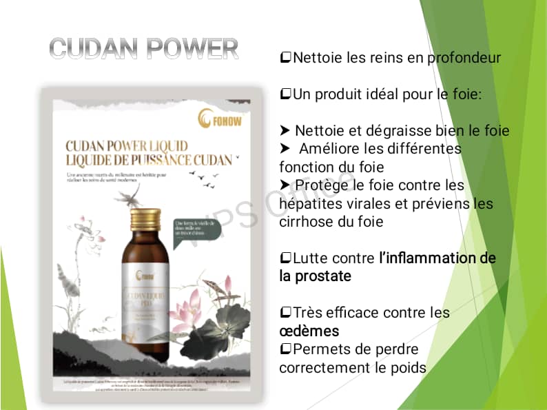 Cudan Power – Liquide de puissance Cudan