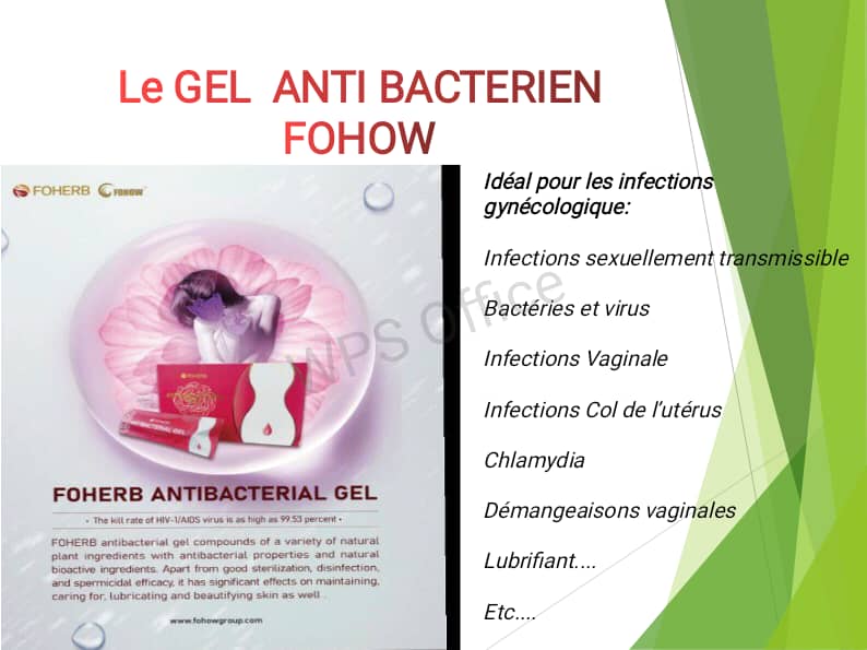 Le Gel Antibactérien Foherb