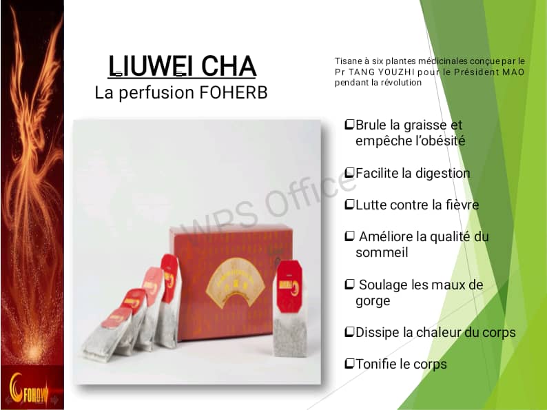 Liuwei Cha – La perfusion Foherb